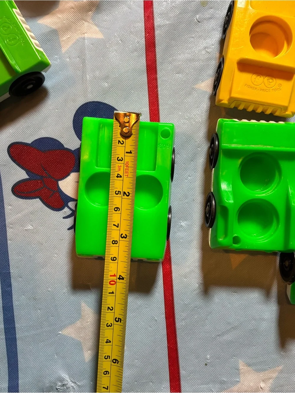 Vintage 1970’s fisher price little people cars 5 in lot